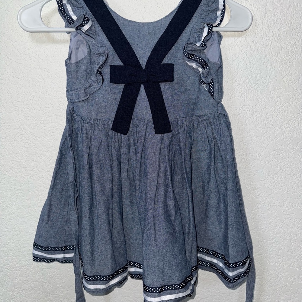 Iris & Ivy Blue Girls Dress